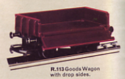 B.R. Goods Wagon with Drop Sides