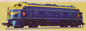 Transcontinental Diesel Locomotive (TR Shields)