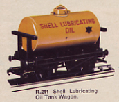 Shell Lubricating Oil Tank Wagon