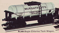 Bogie Chlorine Tank Wagon - Murgatroyds