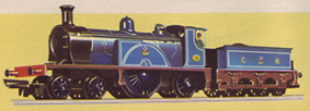 4-2-2 Locomotive No. 123