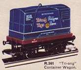 Tri-ang Container Wagon