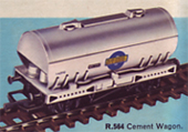 Blue Circle Cement Wagon