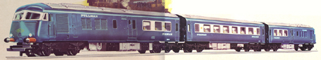 Blue Pullman Train Set