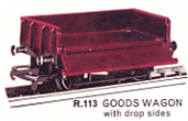 B.R. Goods Wagon with Drop Sides