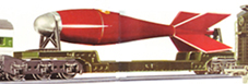 Red Arrow Bomb Transporter