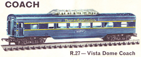 Transcontinental Vista Dome Coach TransAustralia (Aust)