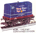 Tri-ang Container Wagon