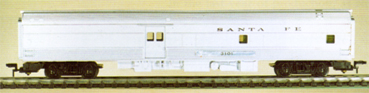 Santa Fe Baggage/Kitchen Car