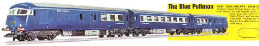 Blue Pullman Train Set