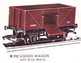 Goods Wagon with Drop Doors 