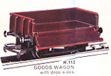 B.R. Goods Wagon with Drop Sides