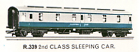 B.R. Second Class Sleeping Car