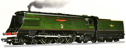 Battle Of Britain Class Locomotive - Winston Churchill