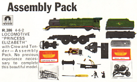 Class 8P Locomotive - Princess Elizabeth - Assembly Pack