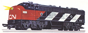 Canadian National Diesel Locomotive