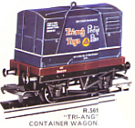 Tri-ang Container Wagon
