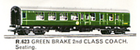 B.R. Brake 2nd Class Coach