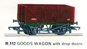 Goods Wagon with Drop Doors 