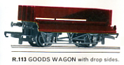 B.R. Goods Wagon with Drop Sides