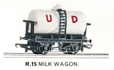 United Dairies Milk Tank Wagon