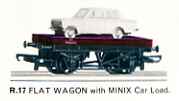 Flat Wagon with Car Load