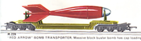 Red Arrow Bomb Transporter