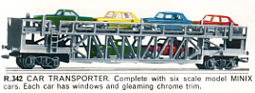 Car Transporter with 6 Cars