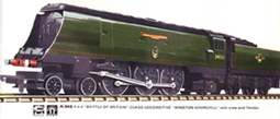 Battle Of Britain Class Locomotive - Winston Churchill