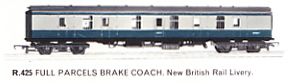 B.R. Full Parcels Brake Coach