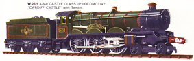Castle Class Locomotive - Cardiff Castle
