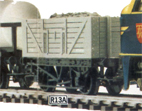 Open Wagon With Coal Load