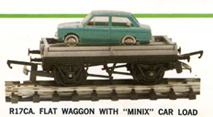 Flat Wagon with Car Load