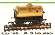 Shell Lubricating Oil Tank Wagon