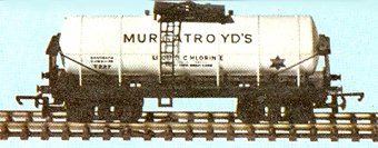 Bogie Chlorine Tank Wagon - Murgatroyds