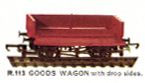 B.R. Goods Wagon with Drop Sides