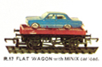 Flat Wagon with Car Load