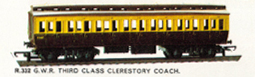 G.W.R. Third Class Clerestory Coach