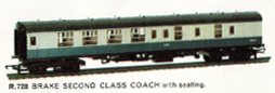 B.R. Brake Second Class Coach