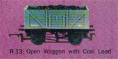 Open Wagon With Coal Load