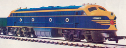 Transcontinental Diesel Locomotive (TR Shields)