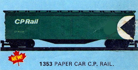 C.P. Rail Paper Car (Canada)