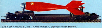 Red Arrow Bomb Transporter