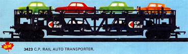 C.P. Rail Auto Transporter (Canada)