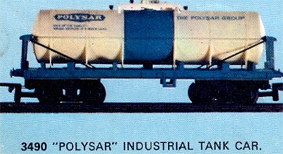 Polysar Industrial Tank Car