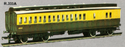 G.W.R. Brake Third Clerestory Coach 