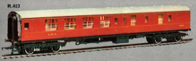 L.M.S. Corridor Brake 1st Coach