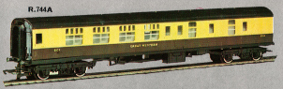 G.W.R. Corridor Brake 3rd Coach