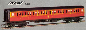 L.M.S. 1st/3rd Composite Coach