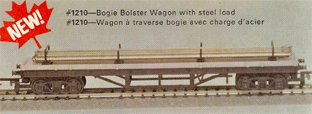 Bogie Bolster Wagon With Steel Load (Canada)